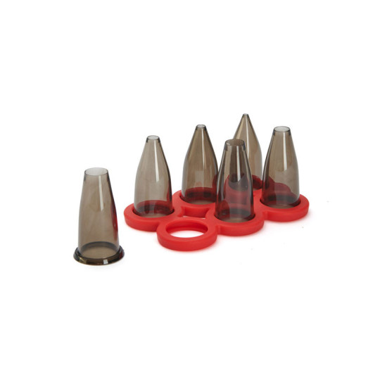 DE BUYER Set of 6 Uni Nozzles for Le Tube