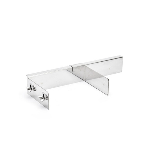 DE BUYER Pascal Adjustable Stainless Steel Scraper without Double Comb