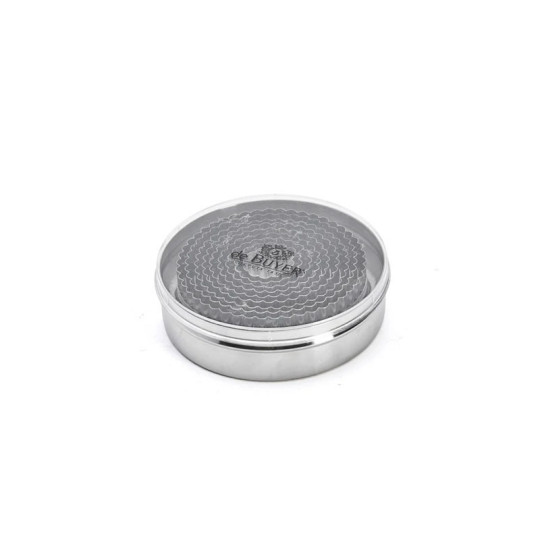DE BUYER Box of 9 round fluted stainless steel cutters