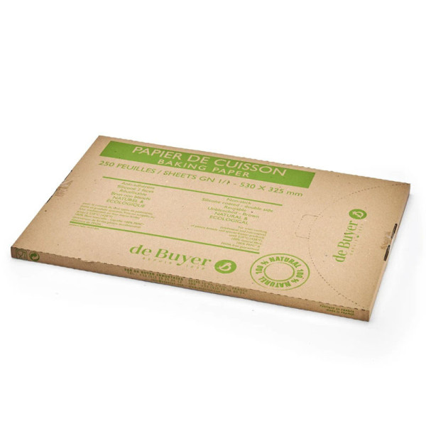 DE BUYER Unbleached Silicone Baking Paper 53x33cm