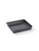 DE BUYER Square Tart Pan with Removable Bottom in Non-Stick Steel - 2 Sizes