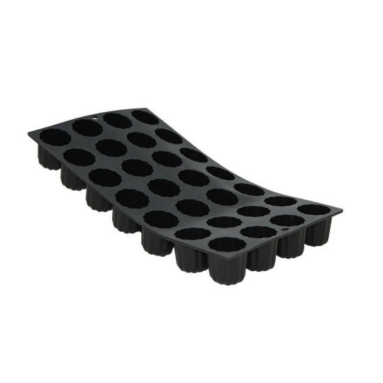 DE BUYER Moulflex mold for 28 mini cannelés in Bordeaux