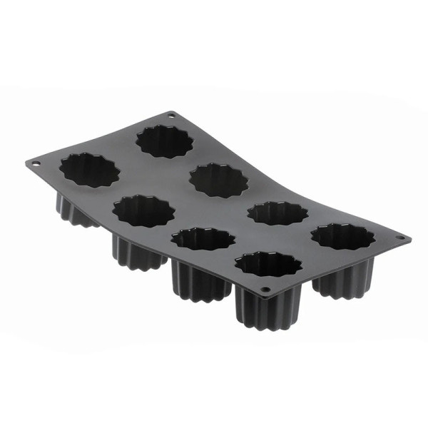DE BUYER Moulflex Bordeaux 8-Cannelé Pan
