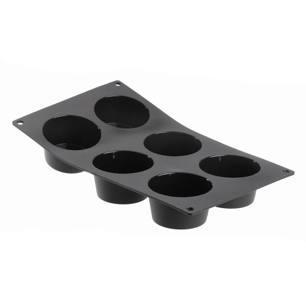 DE BUYER Moulflex 6-muffin baking tray