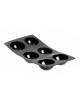 DE BUYER Moulflex 6-Hemisphere Tray Mold