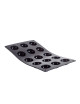 DE BUYER Moulflex mold, 15 mini half-spheres tray