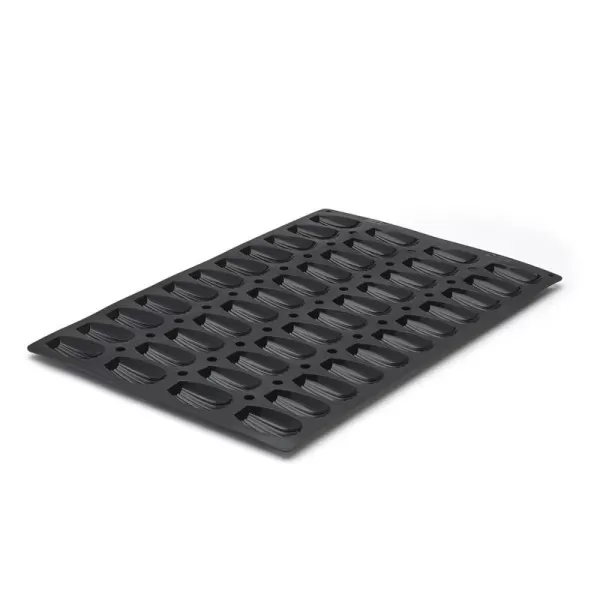 DE BUYER Moulflex Pro mold, 44 mini-madeleine tray