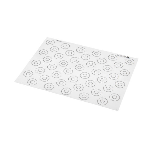 DE BUYER Non-Stick Silicone Baking Mat Special for Macarons 40x30cm