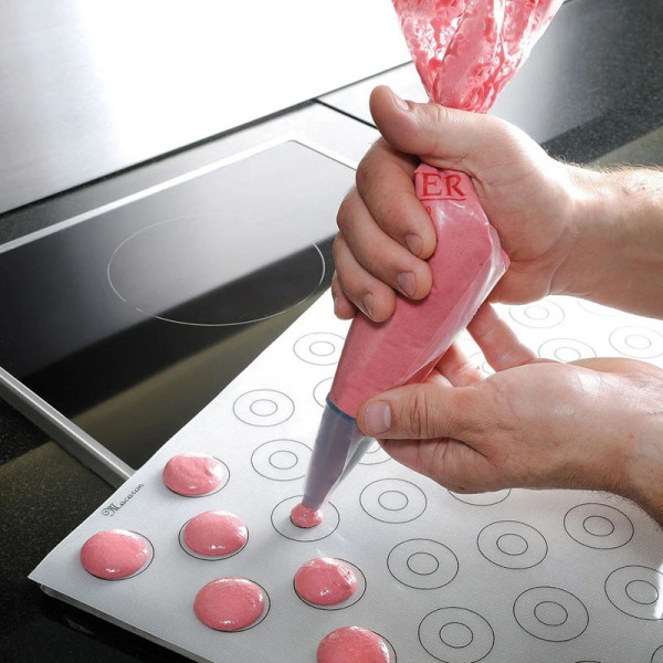 DE BUYER Non-Stick Silicone Baking Mat Special for Macarons 40x30cm