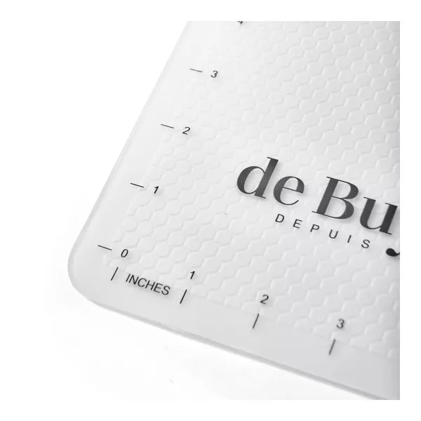 DE BUYER Non-Stick Silicone Baking and Prep Mat with Markings, 60x40cm