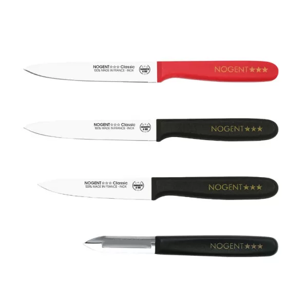 NOGENT Polypro Chefs Cuisine Set of 4 Knives