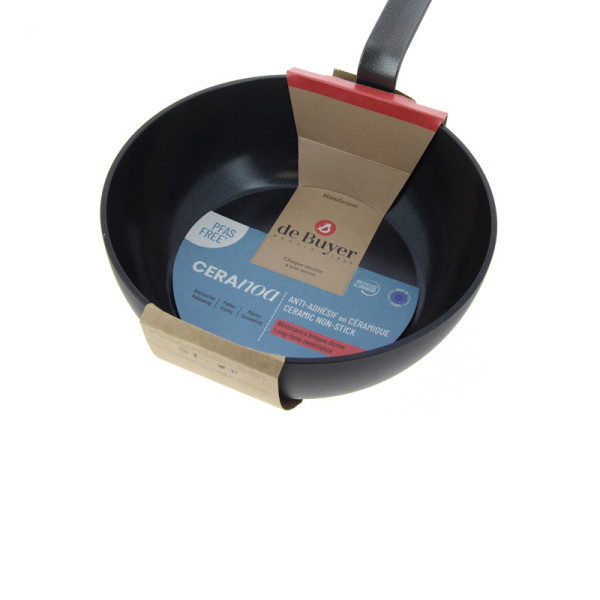 DE BUYER Ceranoa Domed Ceramic Sauté Pan - 2 Sizes