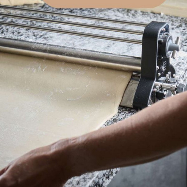 DE BUYER Stainless Steel Rolling Pin 48.5x19x15cm
