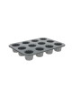 DE BUYER 12-piece Bordeaux cannelé mold, non-stick steel