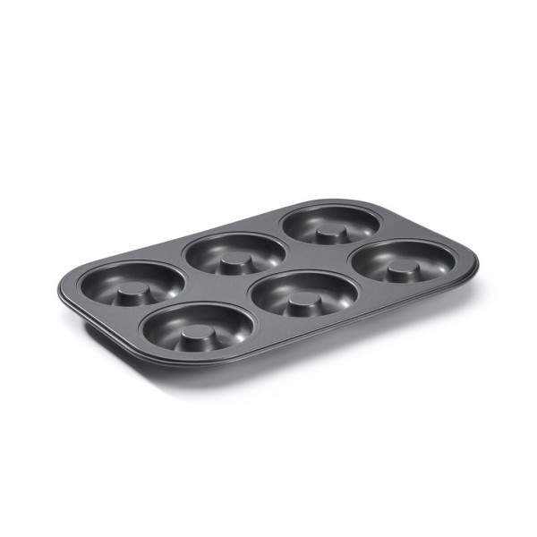 DE BUYER Non-Stick Steel 6-Mini Savarin Pan