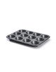 DE BUYER 12-Piece Non-Stick Steel Muffin Pan