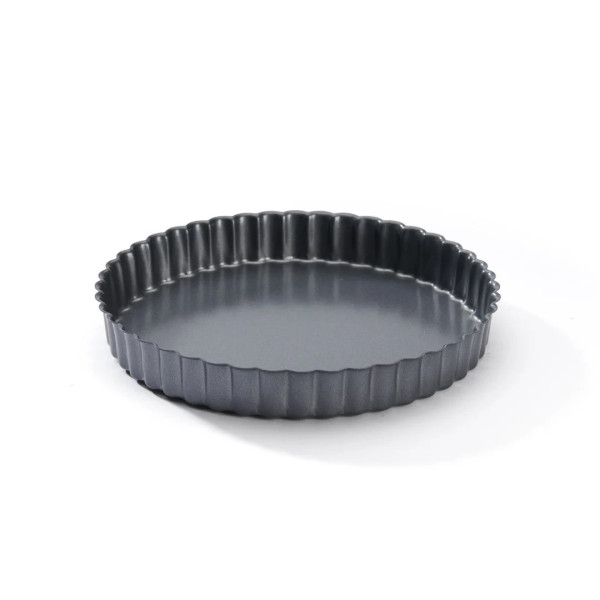 DE BUYER Round Non-Stick Steel Tart Mold - 4 Sizes