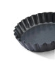 DE BUYER Round Fluted Non-Stick Steel Tartlet Mold - 2 Sizes