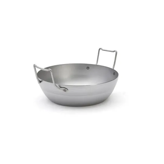 DE BUYER La Lyonnaise Steel Deep Frying Pan - 6 Sizes