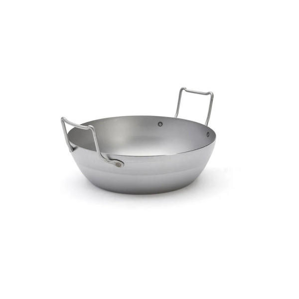 DE BUYER La Lyonnaise Steel Deep Frying Pan - 6 Sizes