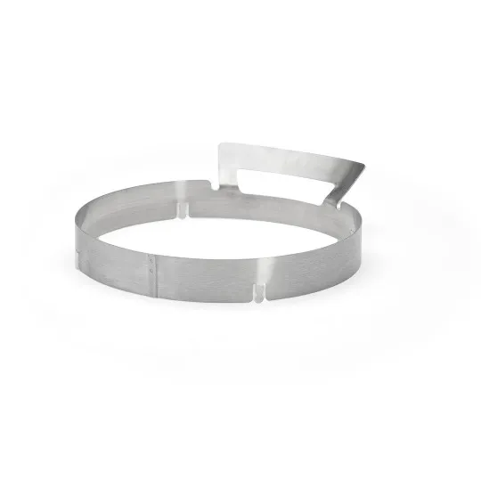 DE BUYER Stainless Steel Half-Spherical Wok Stand