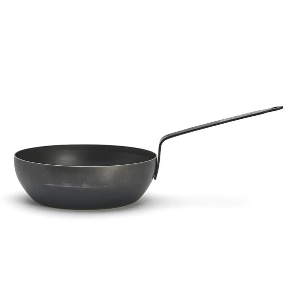 DE BUYER Blue Carbon Sauté Pan in Steel Sheet - 2 Sizes
