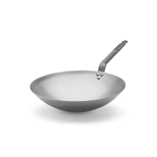 DE BUYER Carbone Plus 35cm Steel Wok