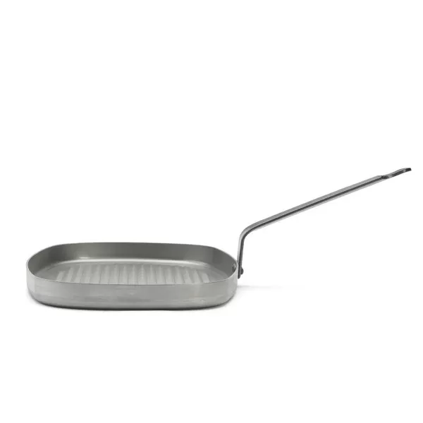 DE BUYER Carbone Plus Grill Pan in Sheet Steel