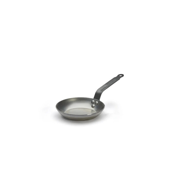 DE BUYER Carbon Plus Round Frying Pan in Steel Sheet - 7 Sizes