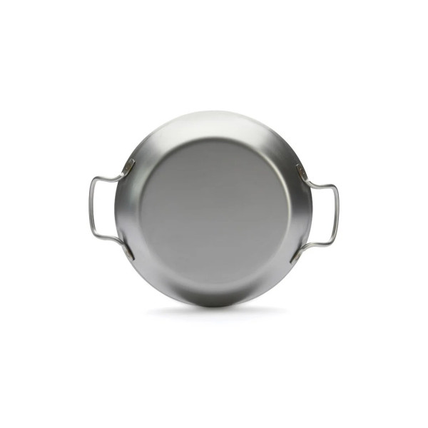 DE BUYER Carbone Plus Round 2-Handled Frying Pan in Steel Sheet - 6 Sizes