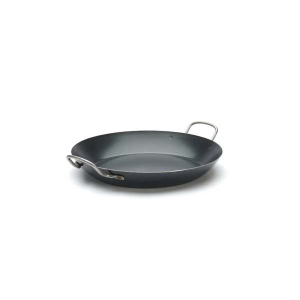 DE BUYER La Lyonnaise Paella Pan in Steel Sheet - 5 Sizes
