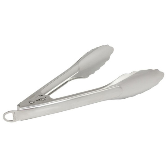 CRISTEL Self-Locking Serving Tongs in Stainless Steel - 2 Sizes