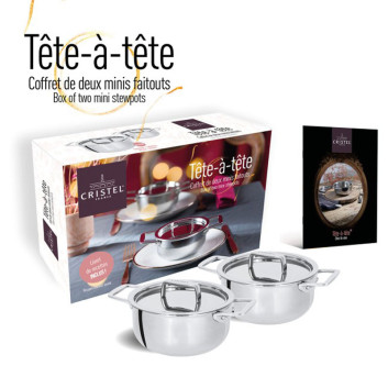 CRISTEL "Tête à Tête" Set of 2 Castel Pro Dutch Ovens