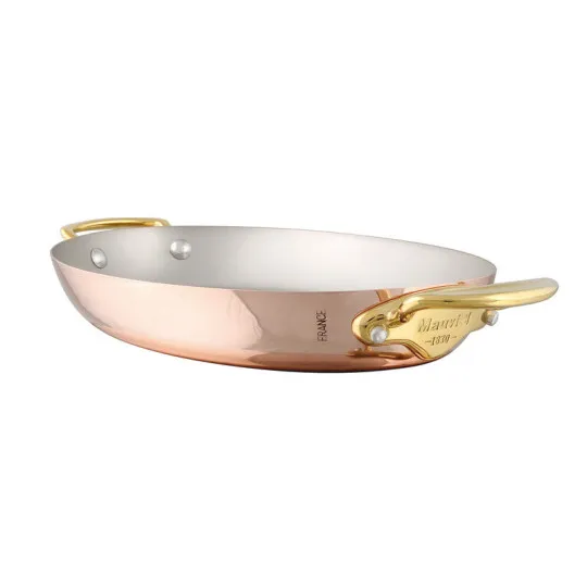 MAUVIEL Elégance Oval Copper Platter - 2 Sizes