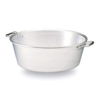 MATFER Aluminum Landaise Basin with Handles - 4 Sizes