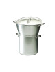 MATFER Class Alu Couscous Pan with Lids, 28cm