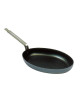 MATFER Chef Plus Non-Stick Oval Aluminum Frying Pan - 2 Sizes