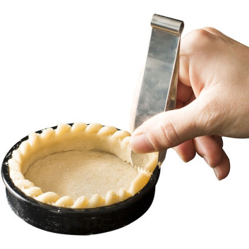 MATFER Stainless Steel Pastry Tongs, 10cm