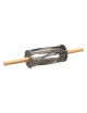 MATFER Stainless Steel Triangle Croissant Cutter Roller 21x9.7cm