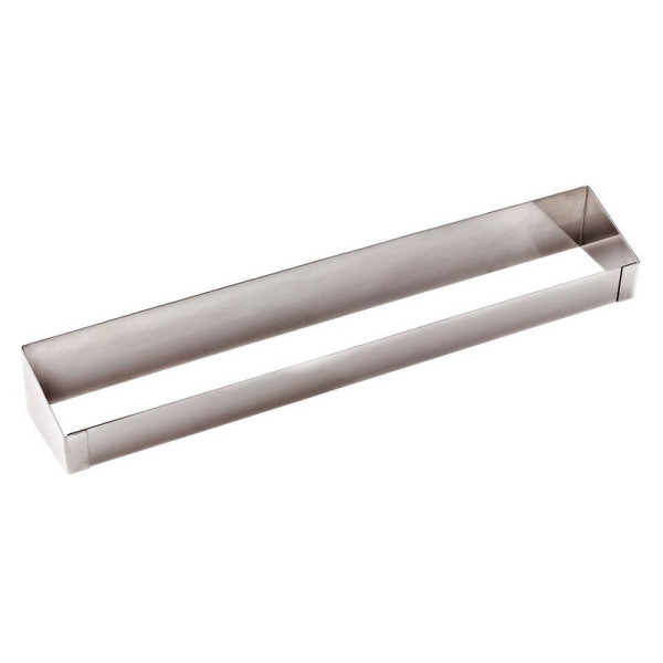 MATFER Inclined Log Frame in Stainless Steel, 56.5cm