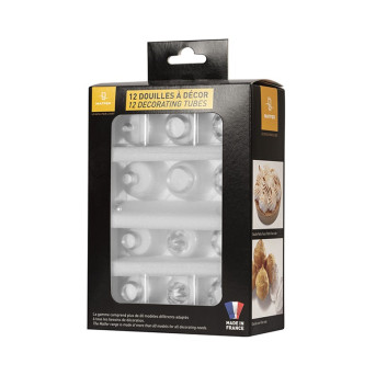 MATFER Box of 12 interchangeable copolyester tips, Special Export