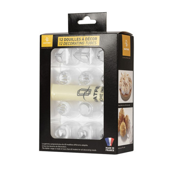 MATFER Box of 12 Student's Choice Interchangeable Copolyester Nozzles