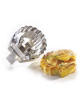 MATFER Double Scallop-Shaped Stainless Steel Cutter, 12.5x12cm