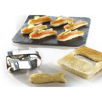 MATFER Stainless Steel Fish Cutter, 7.5 x 3 cm