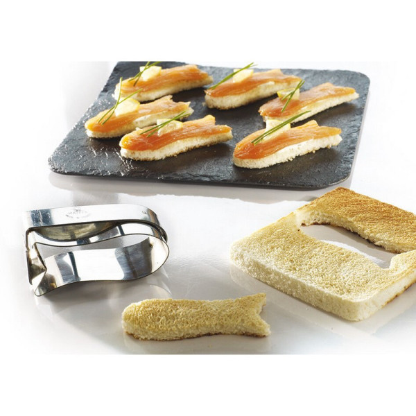 MATFER Stainless Steel Fish Cutter, 7.5 x 3 cm
