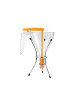 MATFER Graduated Funnel with Piston, Transparent Copolyester Stand and 1 Nozzle
