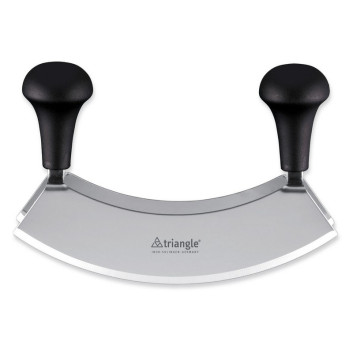 MATFER Stainless Steel Rocking Chopper with Double Blades, 23cm