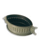 MATFER Oval Ribbed Steel Pâté en Croute Mold - 3 Sizes
