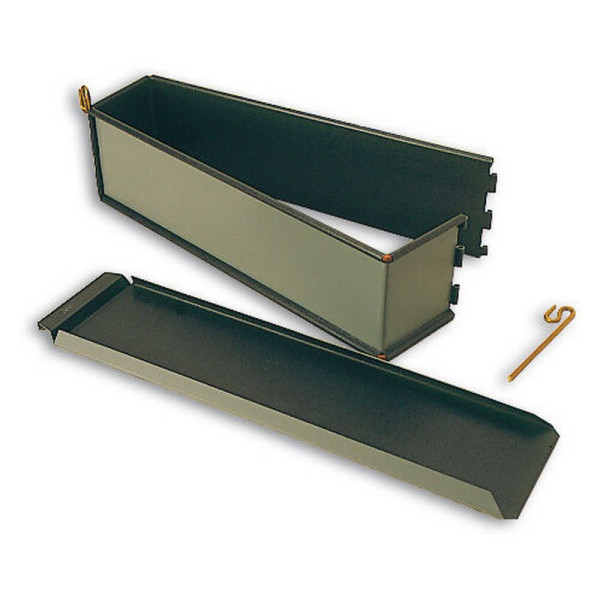 MATFER Long Plain Steel Pâté en Croute Mold - 4 Sizes