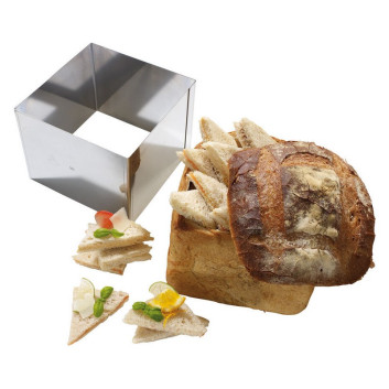 MATFER Surprise Bread Square in Stainless Steel - 3 Sizes